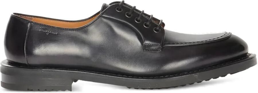 Ferragamo Derby veterschoenen Zwart
