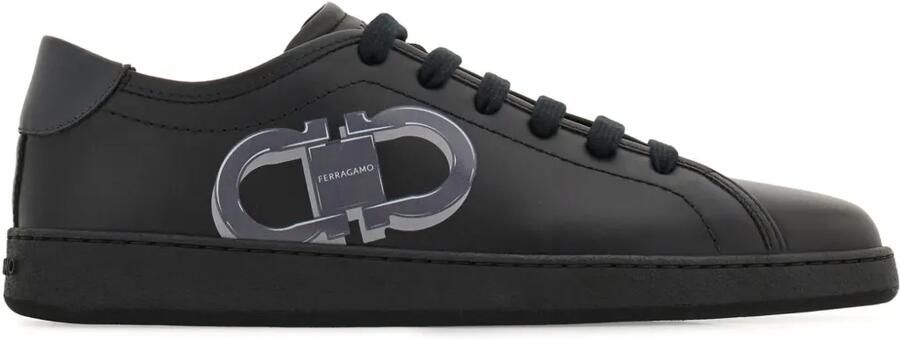 Ferragamo Double Gancini sneakers Zwart