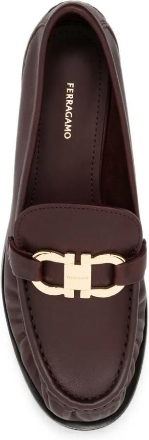 Ferragamo Double Gancio loafers Rood - Foto 4
