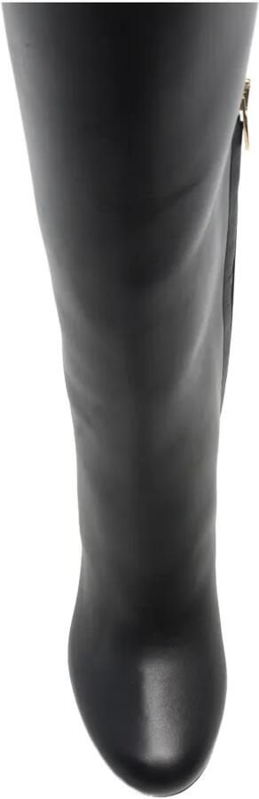 Ferragamo Elli buckled knee-high boots Zwart - Foto 4