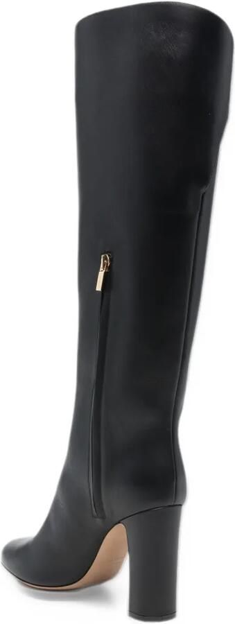 Ferragamo Elli buckled knee-high boots Zwart - Foto 3