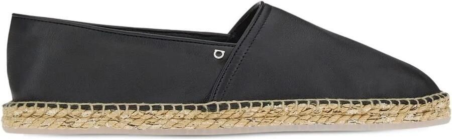 Ferragamo Espadrilles met Gancini-gesp Zwart