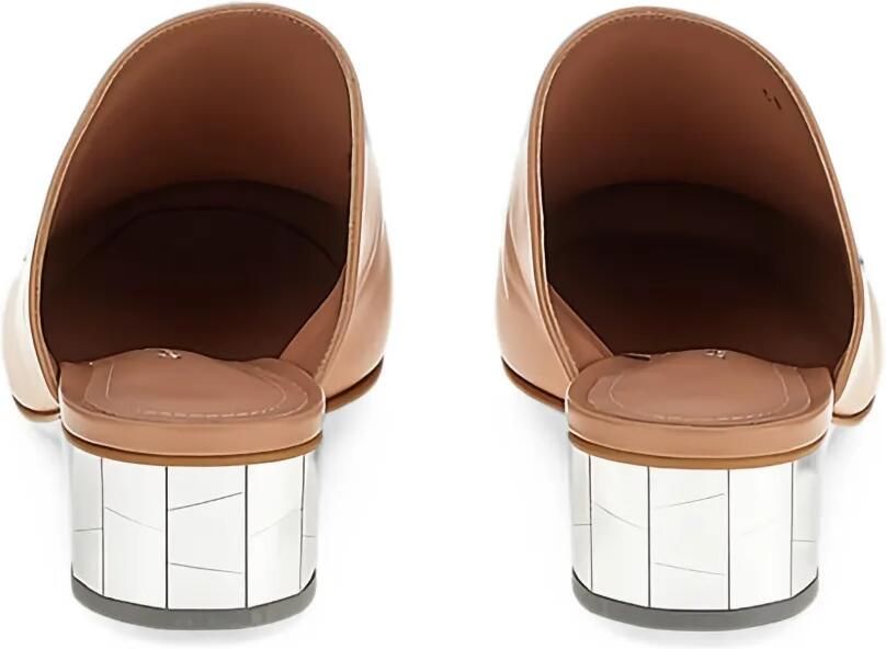 Ferragamo Floy leren muiltjes Beige - Foto 2