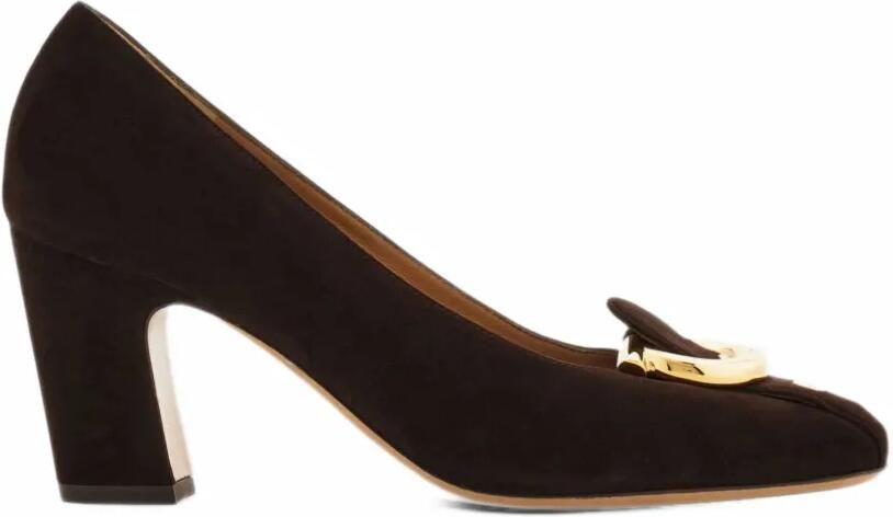 Ferragamo Gancini block heel pumps Bruin