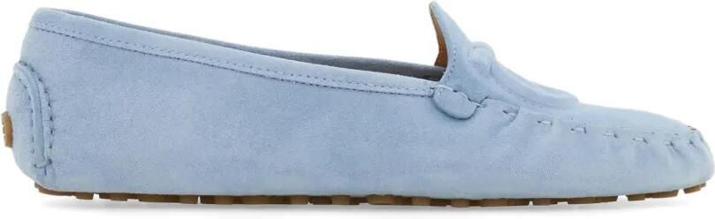 Ferragamo Gancini Driver loafers Blauw