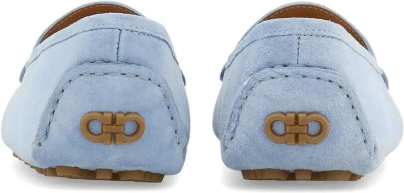 Ferragamo Gancini Driver loafers Blauw - Foto 4