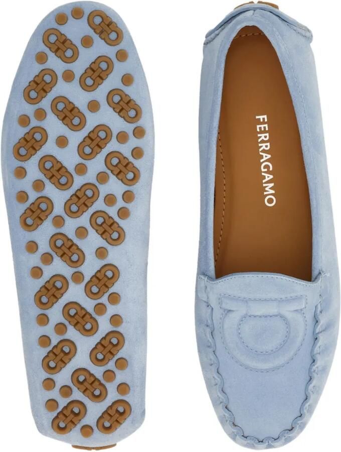 Ferragamo Gancini Driver loafers Blauw - Foto 3
