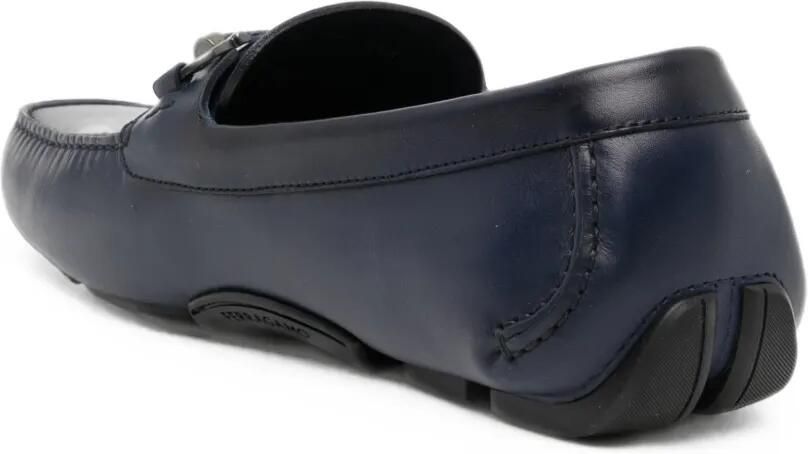 Ferragamo Gancini Driver loafers Blauw - Foto 2