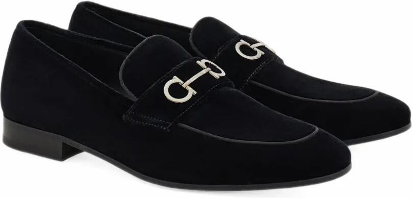 Ferragamo Gancini horsebit loafers Zwart - Foto 5
