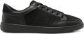 Ferragamo Gancini leren sneakers met vlakken Zwart - Zwart