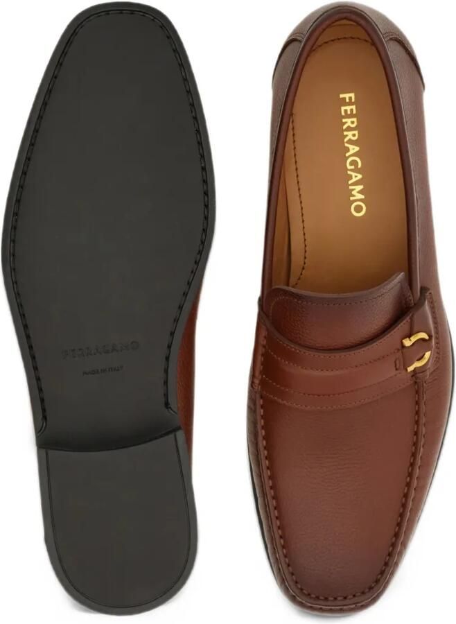 Ferragamo Gancini loafers Bruin - Foto 3