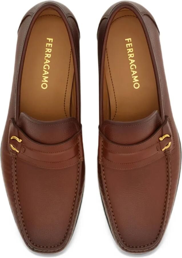 Ferragamo Gancini loafers Bruin - Foto 4