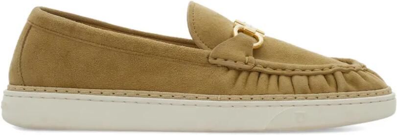 Ferragamo Gancini loafers Beige