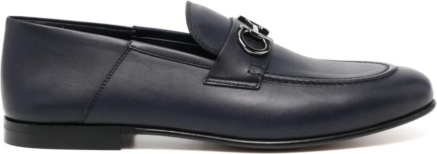 Ferragamo Gancini loafers Blauw