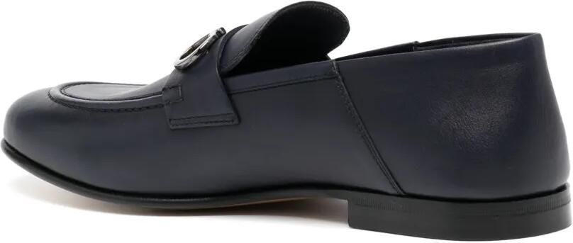 Ferragamo Gancini loafers Blauw - Foto 3