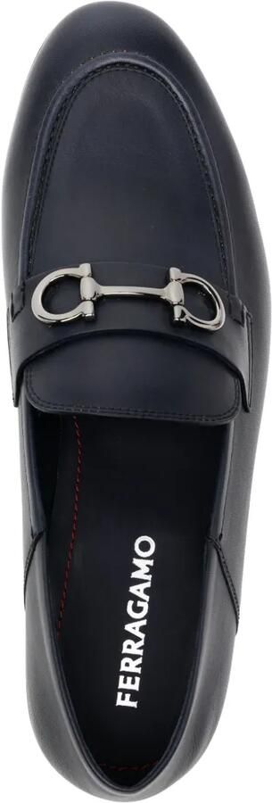 Ferragamo Gancini loafers Blauw - Foto 4