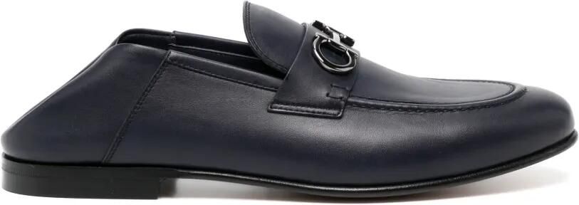 Ferragamo Gancini loafers Blauw - Foto 5