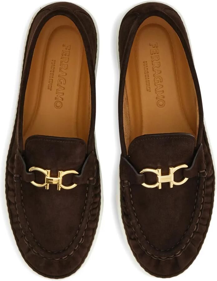 Ferragamo Gancini loafers Bruin - Foto 2