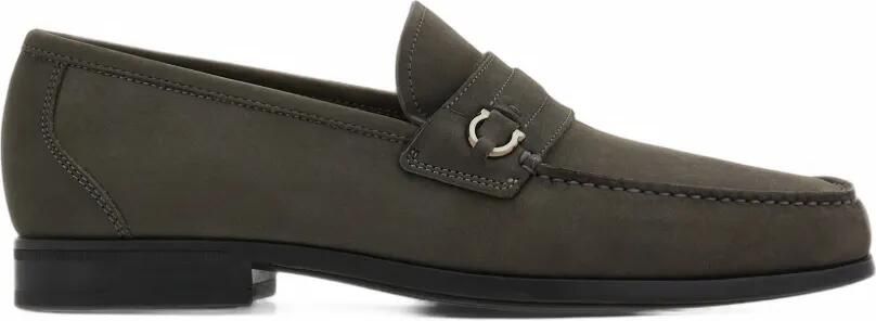 Ferragamo Gancini loafers Grijs