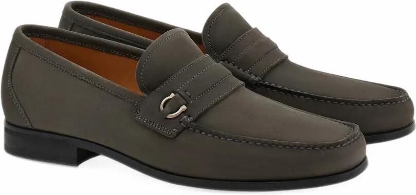 Ferragamo Gancini loafers Grijs - Foto 2
