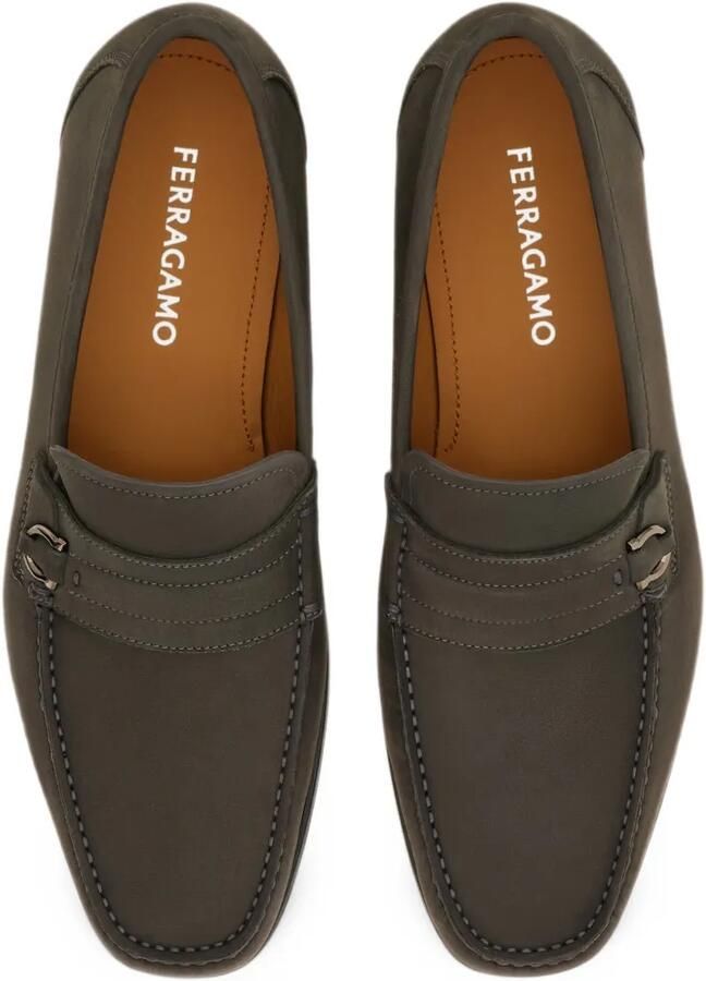 Ferragamo Gancini loafers Grijs - Foto 3