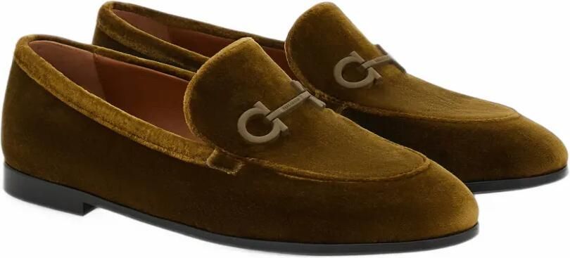 Ferragamo Gancini loafers Groen - Foto 2