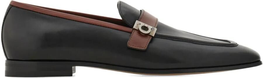 Ferragamo Gancini loafers met Hug-gesp Bruin