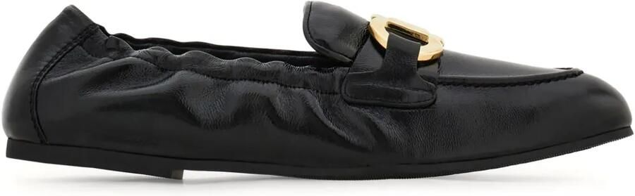 Ferragamo Gancini loafers Zwart