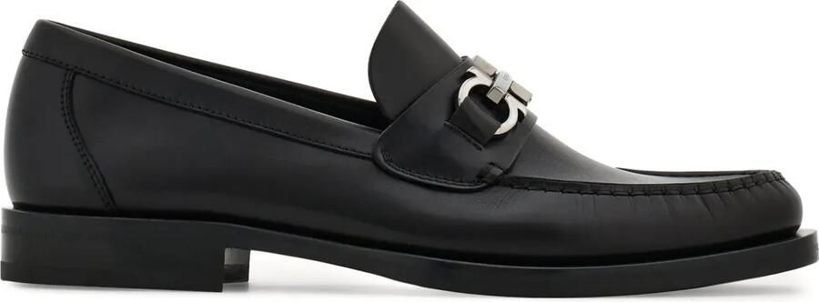 Ferragamo Gancini loafers Zwart