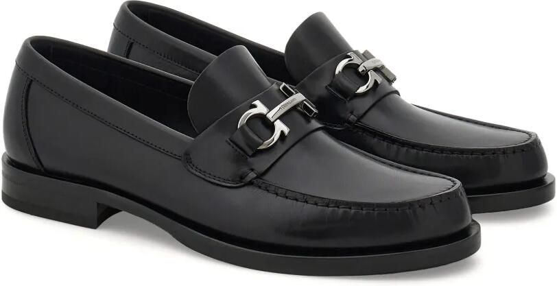 Ferragamo Gancini loafers Zwart - Foto 5