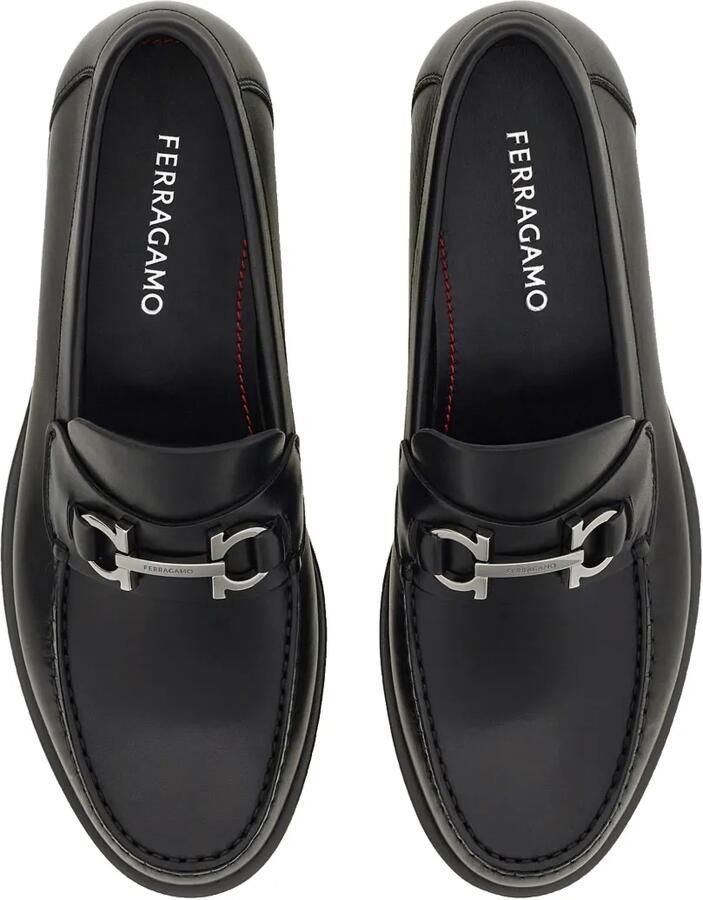 Ferragamo Gancini loafers Zwart - Foto 3