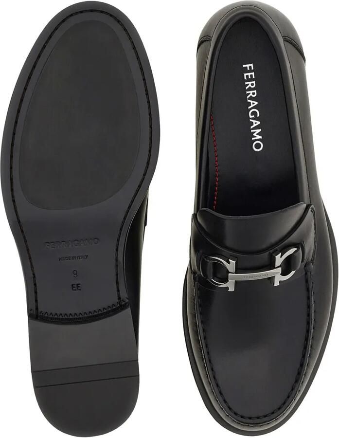 Ferragamo Gancini loafers Zwart - Foto 4