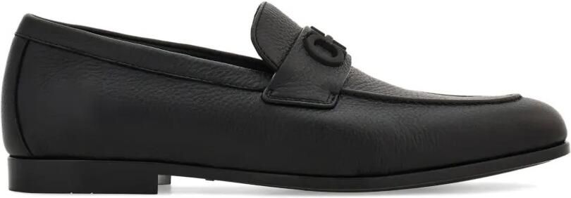 Ferragamo Gancini loafers Zwart