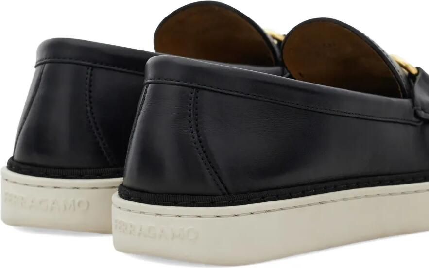 Ferragamo Gancini loafers Zwart - Foto 3