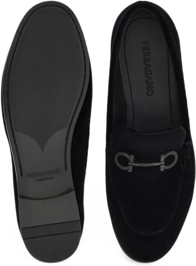 Ferragamo Gancini loafers Zwart - Foto 3
