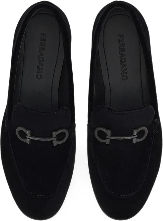 Ferragamo Gancini loafers Zwart - Foto 2
