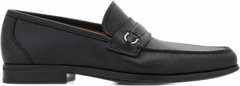 Ferragamo Gancini loafers Zwart