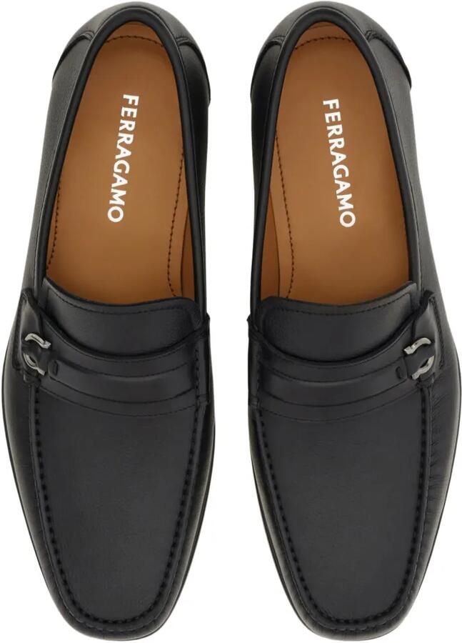 Ferragamo Gancini loafers Zwart - Foto 4