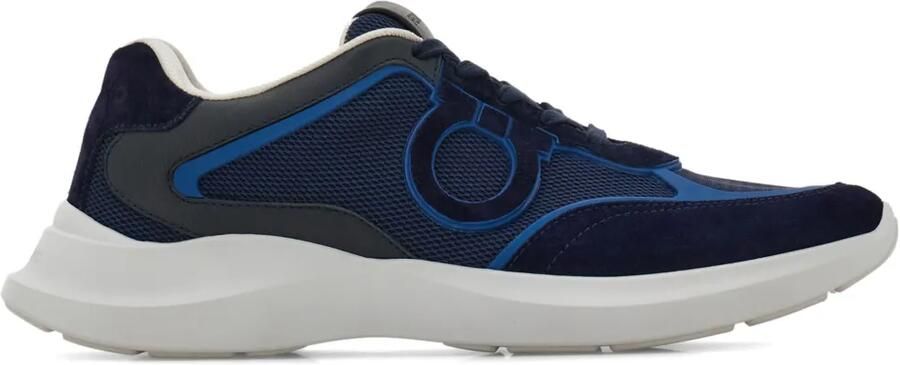 Ferragamo Gancini low-top sneakers Blauw