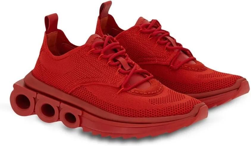 Ferragamo Gancini low-top sneakers Rood - Foto 4