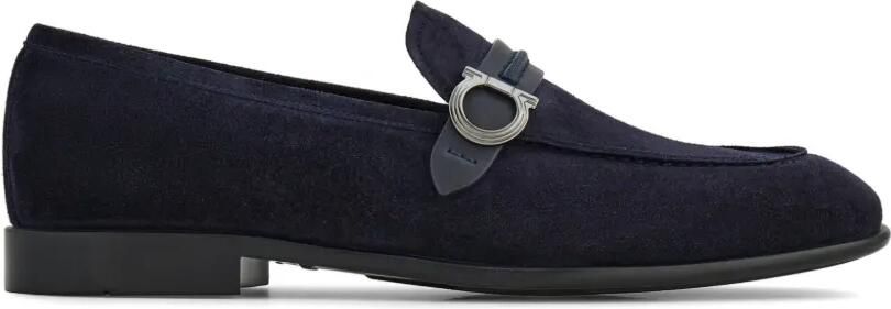 Ferragamo Gancini mocassins Blauw