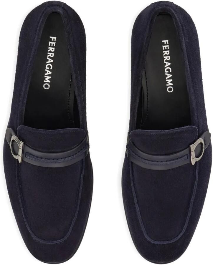 Ferragamo Gancini mocassins Blauw - Foto 3