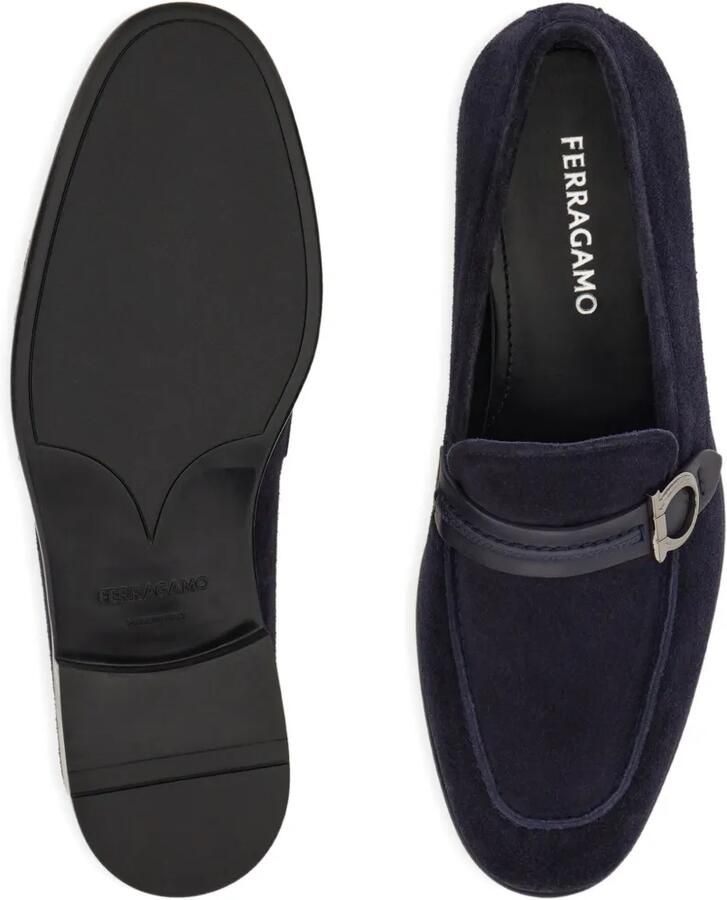 Ferragamo Gancini mocassins Blauw - Foto 2