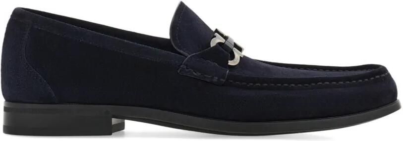 Ferragamo Gancini mocassins Blauw