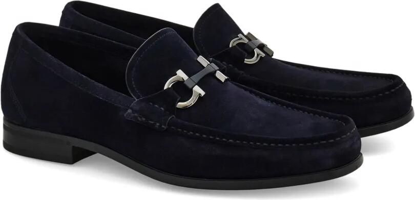 Ferragamo Gancini mocassins Blauw - Foto 5