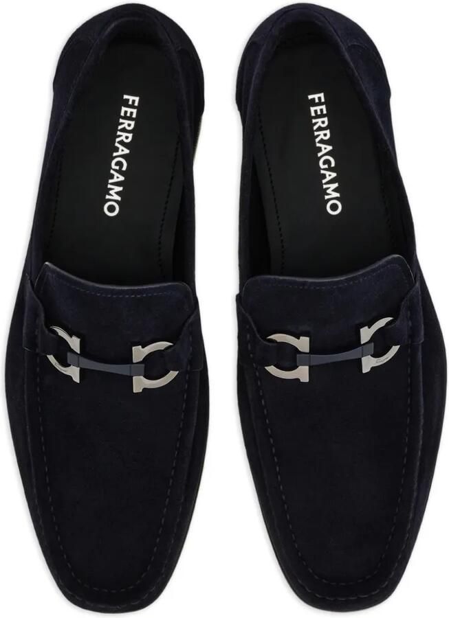Ferragamo Gancini mocassins Blauw - Foto 4