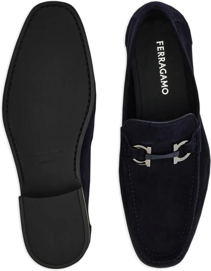 Ferragamo Gancini mocassins Blauw - Foto 2