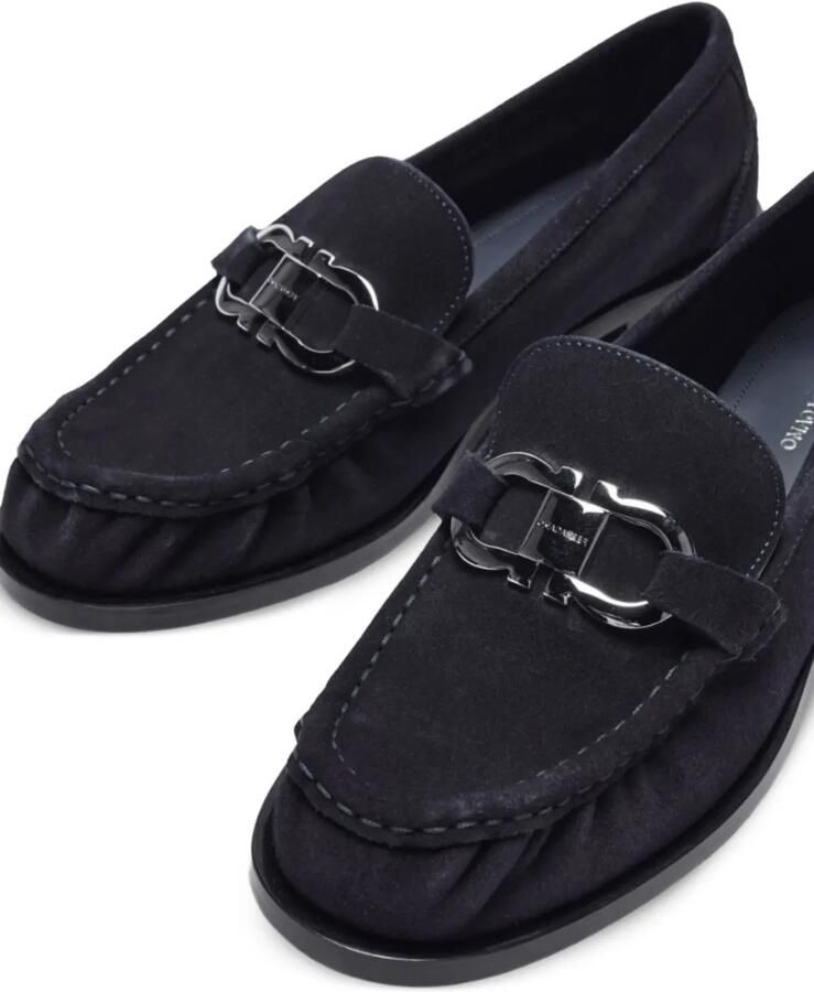 Ferragamo Gancini mocassins Blauw - Foto 2