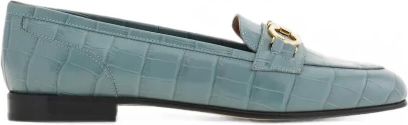 Ferragamo Gancini mocassins Blauw