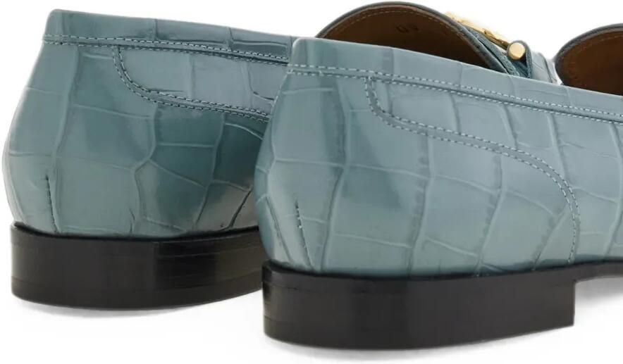 Ferragamo Gancini mocassins Blauw - Foto 3